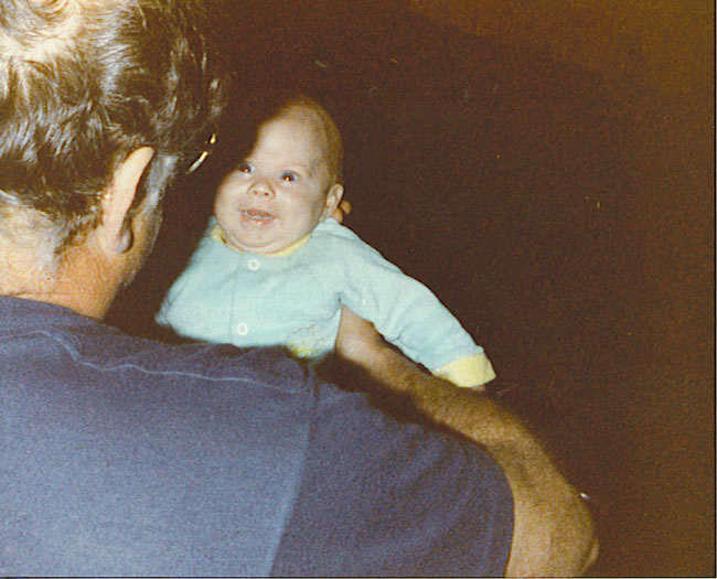 James with Grandfather Andrew