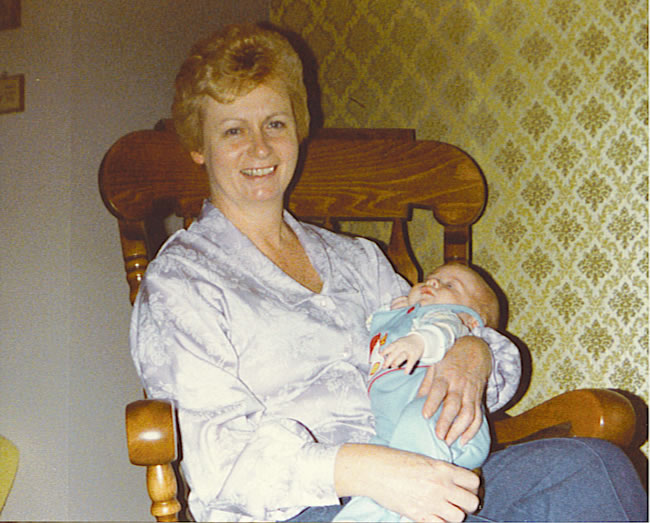 James with grandmom